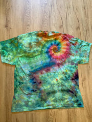 2Xl | Special Tie Dye Shirt | Psychedelic T Shirt | Galaxy Ice Dye Shirt | Festival Shirt | Mandala Psytrance Shirt | Geode Tie Dye