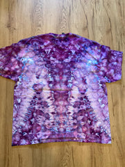 2Xl | Lotus Tie Dye Shirt | Psychedelic T Shirt | Galaxy Ice Dye Shirt | Festival Shirt | Mandala Psytrance Shirt | Geode Tie Dye