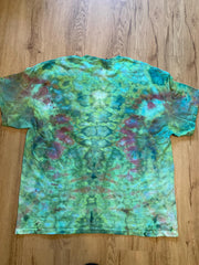 2Xl | Lotus Tie Dye Shirt | Psychedelic T Shirt | Galaxy Ice Dye Shirt | Festival Shirt | Mandala Psytrance Shirt | Geode Tie Dye